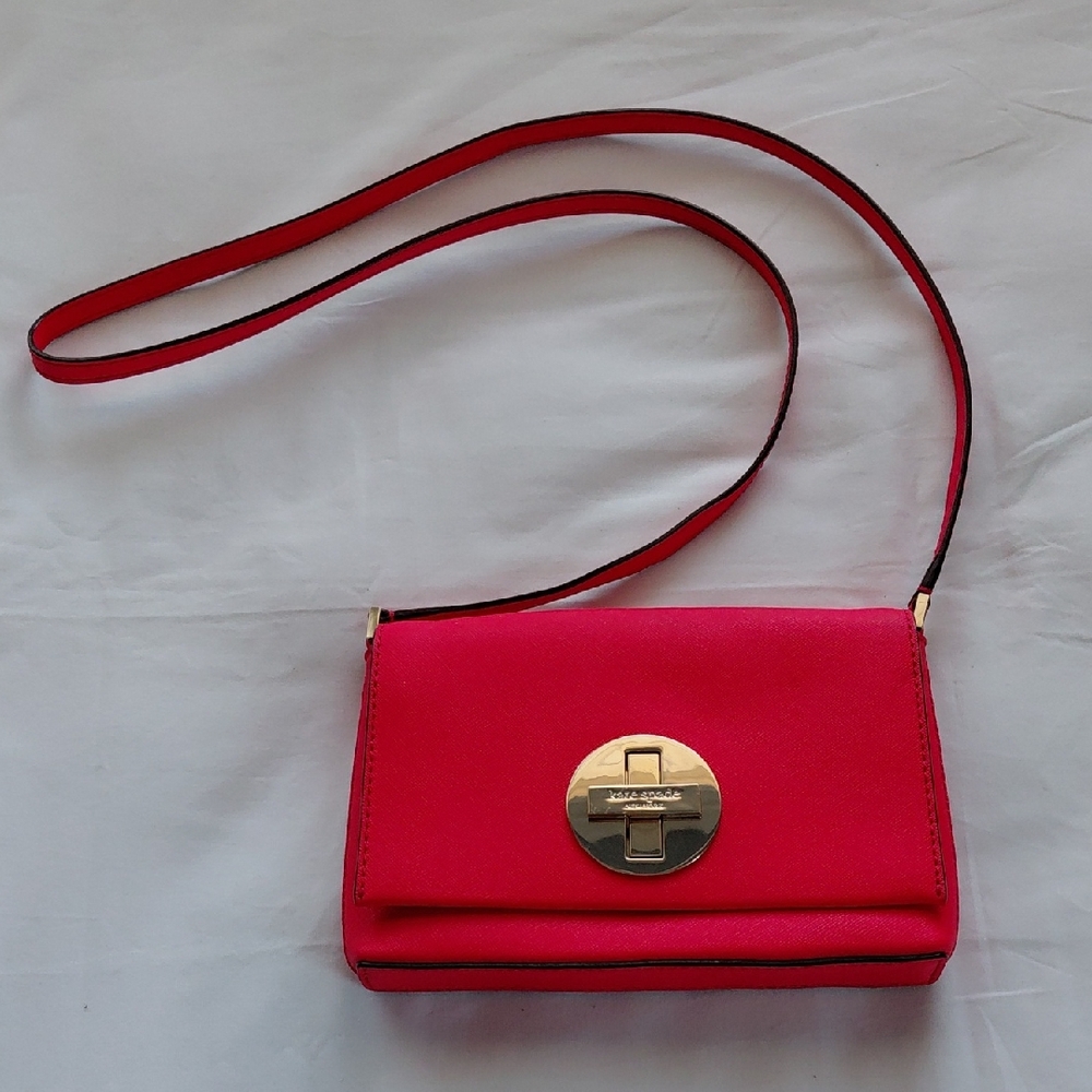 Kate Spade Vibrant Pink Crossbody Bag
